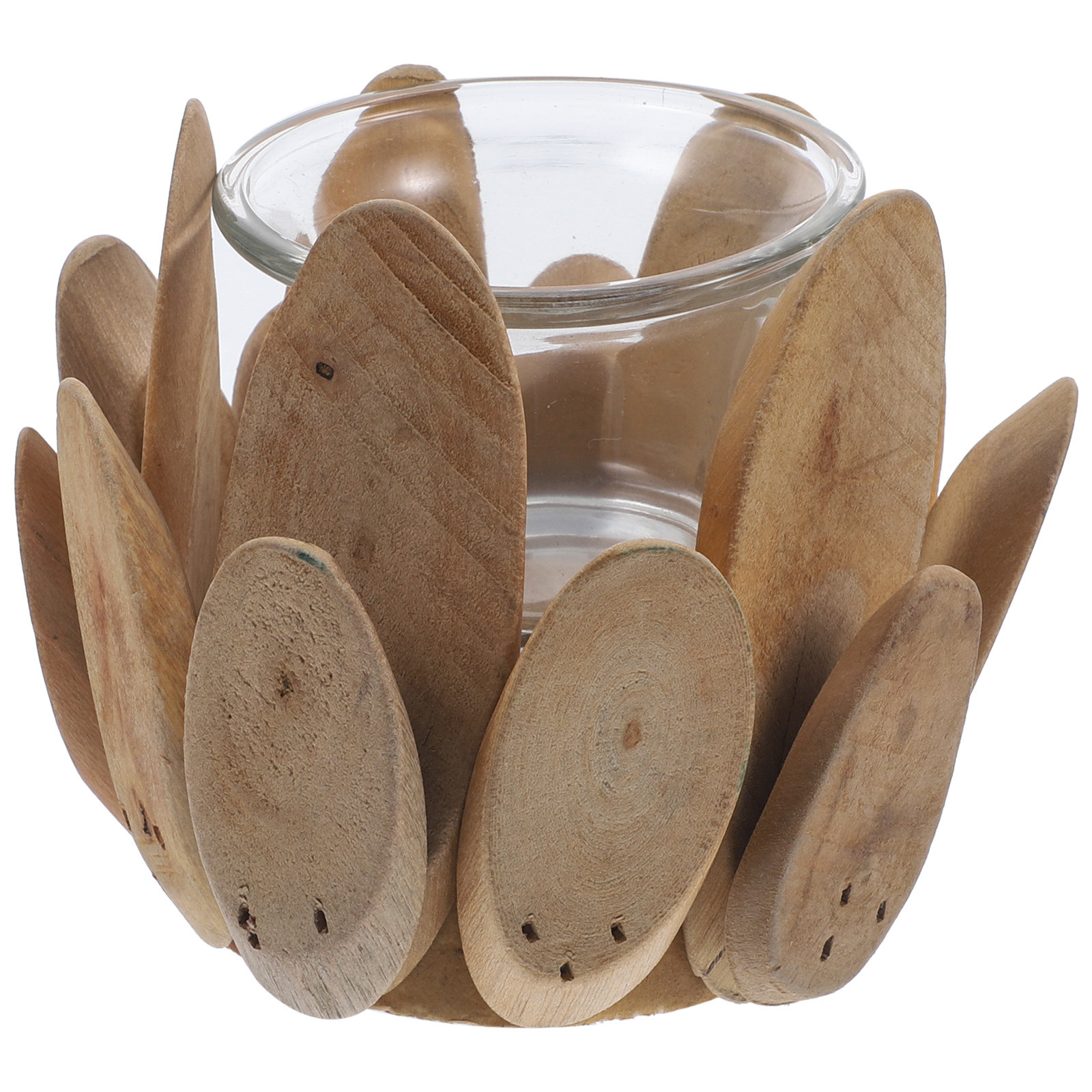 Wedding Supply Decor - Portacandele in Legno a Forma di