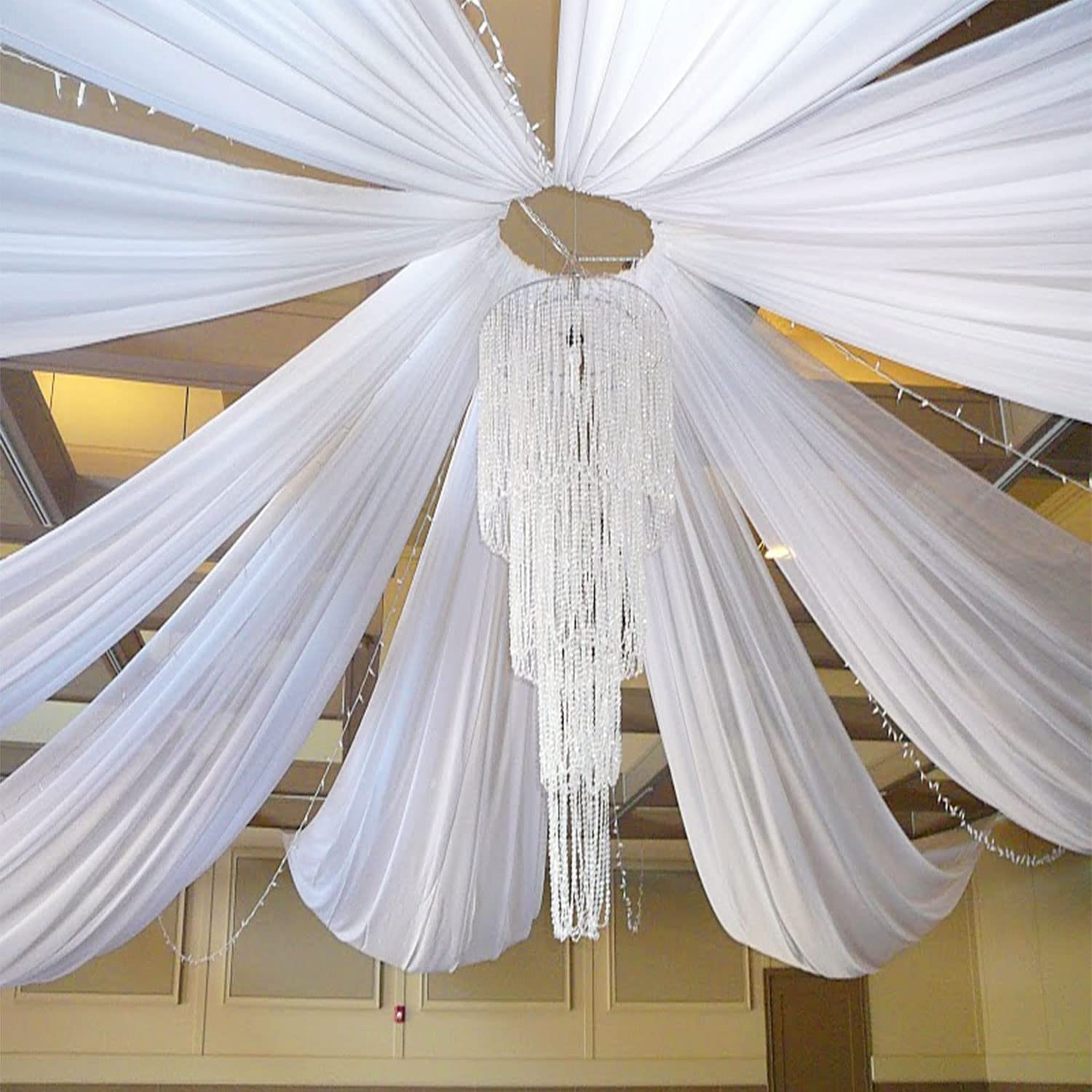 Wedding Backdrop Curtain - Arco nuziale Soffitto Drappo Decorazione del