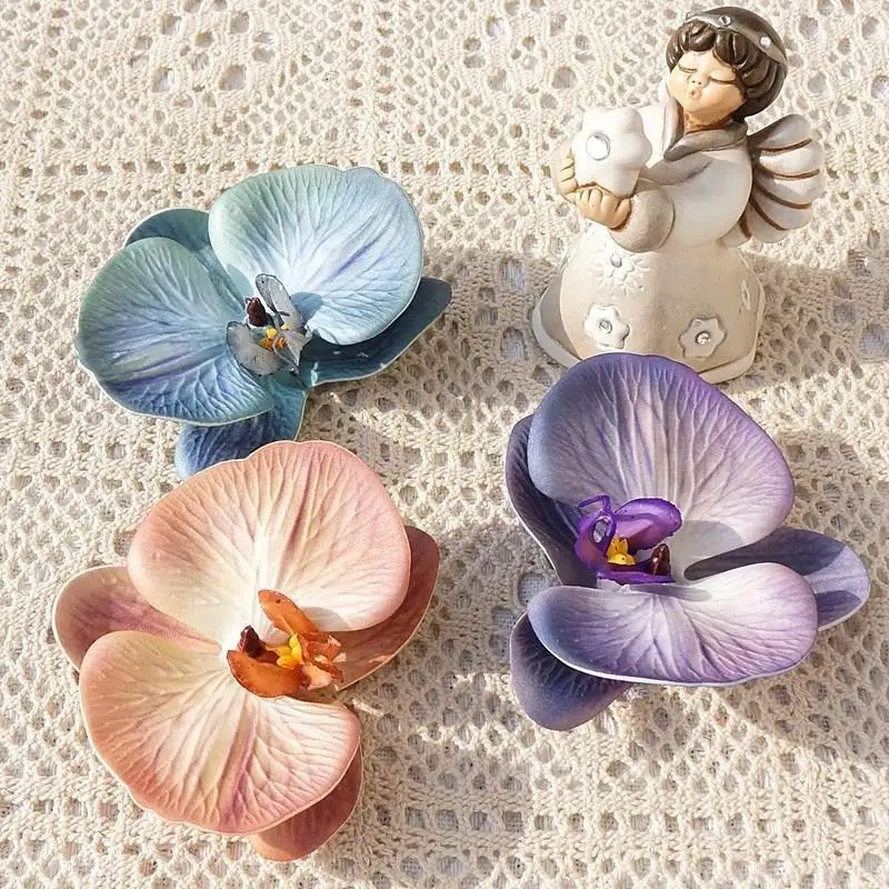 Wedding Souvenir - Copricapo di orchidea farfalla stampato in