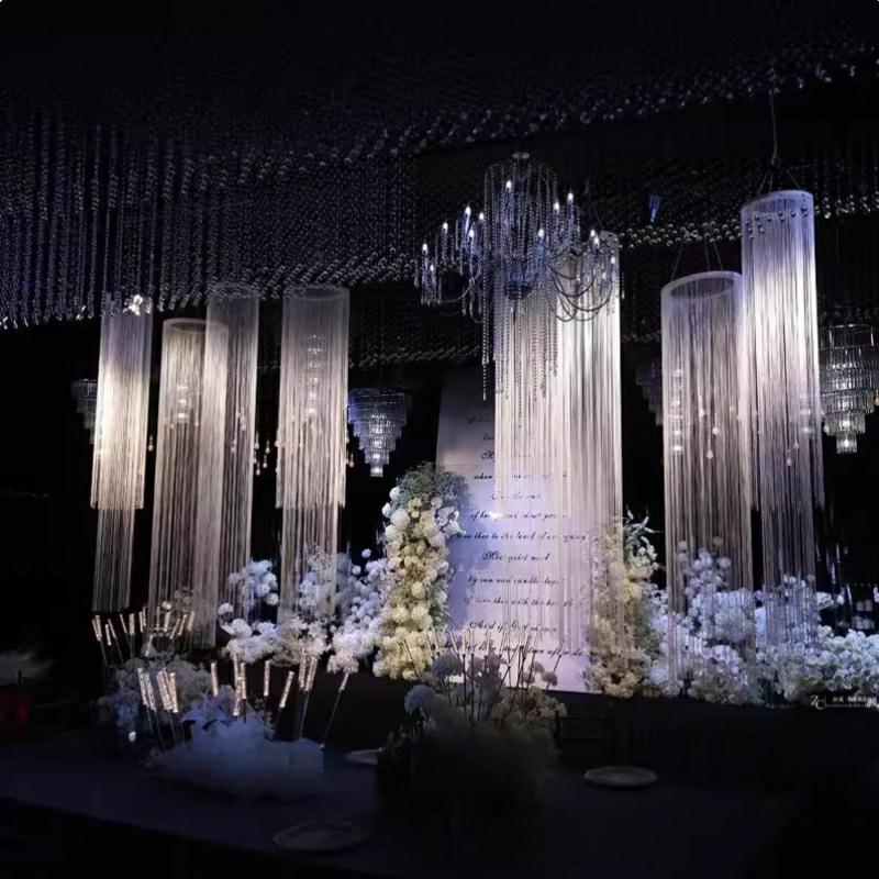 Tenda a linea crittografata bi - Wedding Backdrop Curtain recensione e prezzo