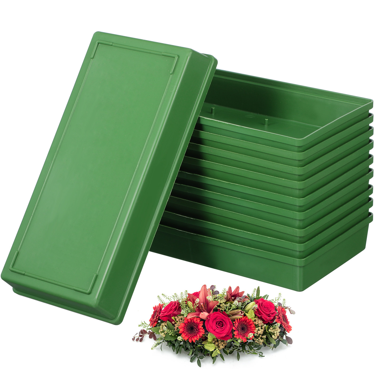 10 Pezzi Vassoi in Schiuma Flo - Wedding Supply Decor recensione e prezzo