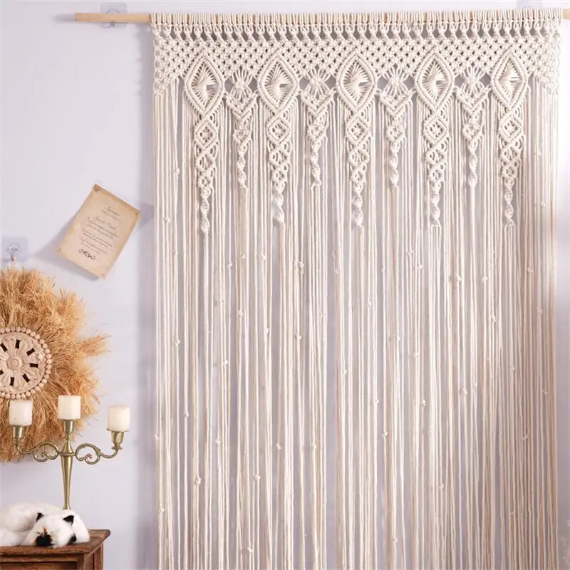 Tessuto a mano Macrame appeso  - Wedding Backdrop Curtain recensione e prezzo