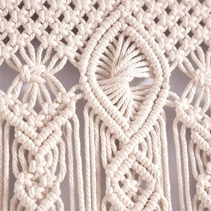 Tessuto a mano Macrame appeso  - Wedding Backdrop Curtain recensione e prezzo