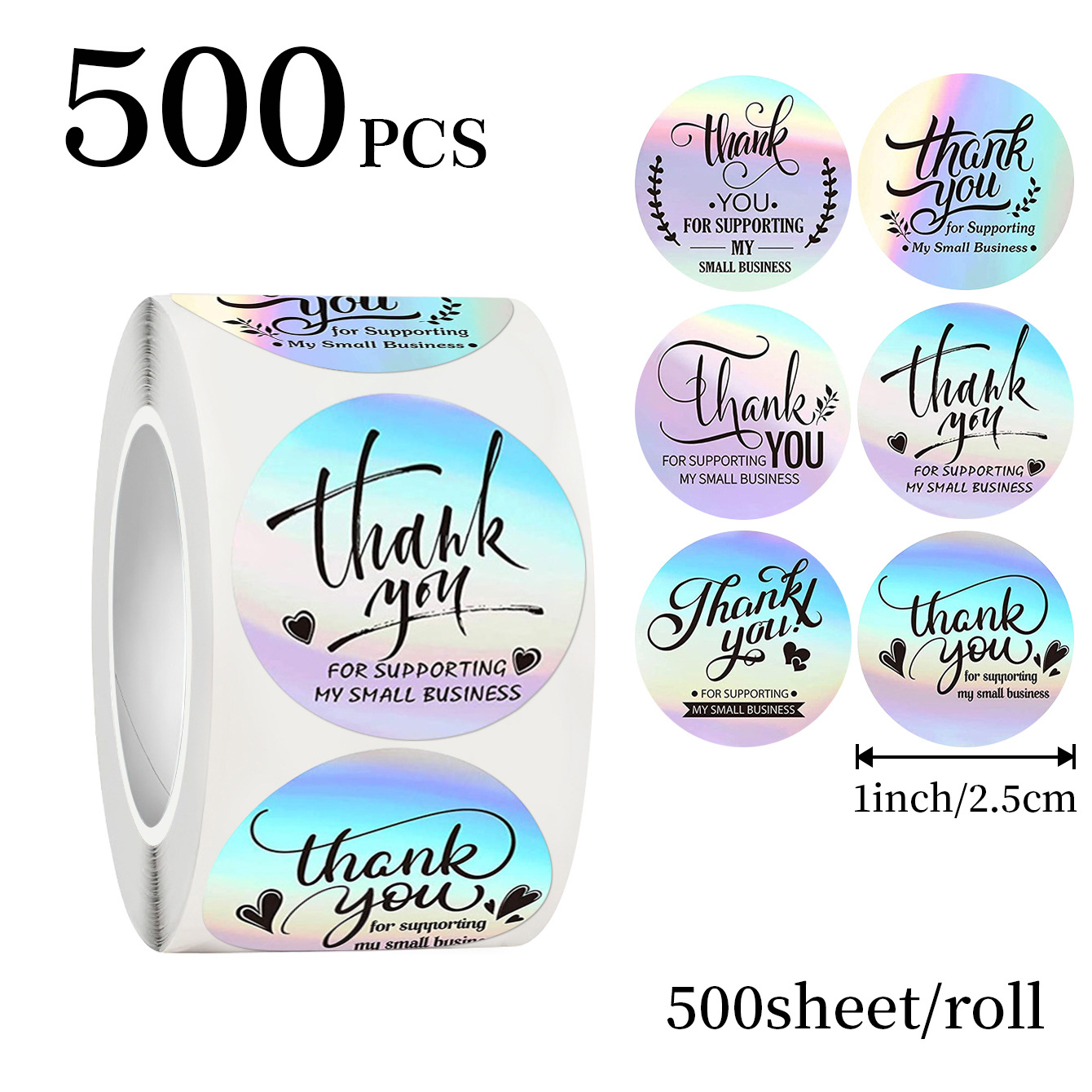 JCAC 500 pezzi/rotolo Adesivi  - Wedding Souvenir recensione e prezzo