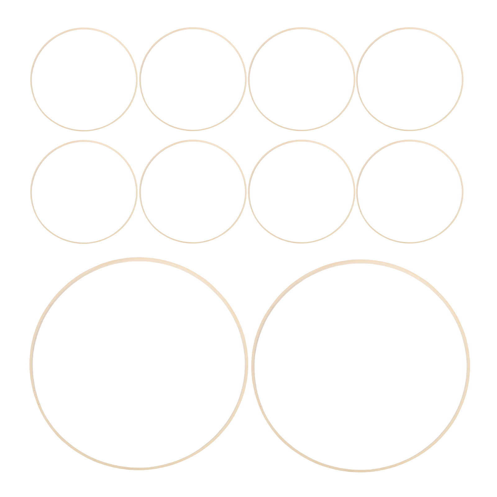 10 Pezzi Anelli Floreali in Ba - Wedding Supply Decor recensione e prezzo
