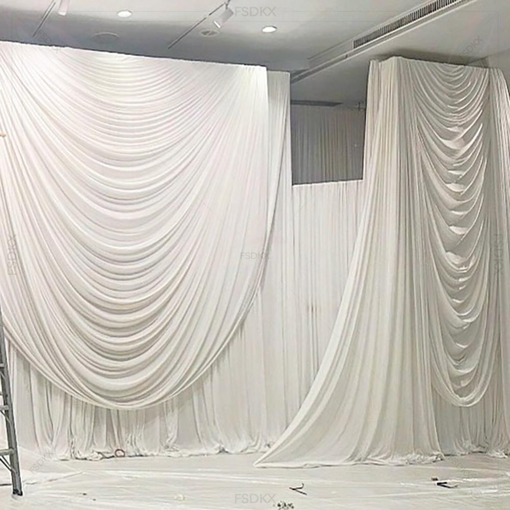 FSDKX Fondale per palcoscenico - Wedding Backdrop Curtain recensione e prezzo