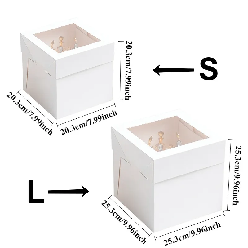 Scatole per Torte Monouso Bian - Wedding Supply Decor recensione e prezzo