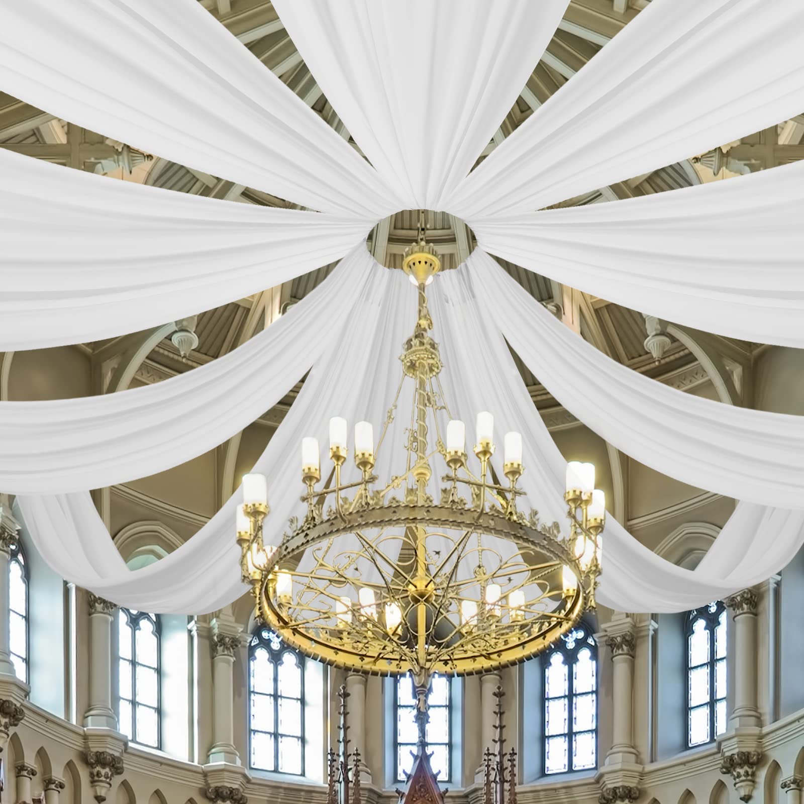 Arco nuziale Soffitto Drappo D - Wedding Backdrop Curtain recensione e prezzo